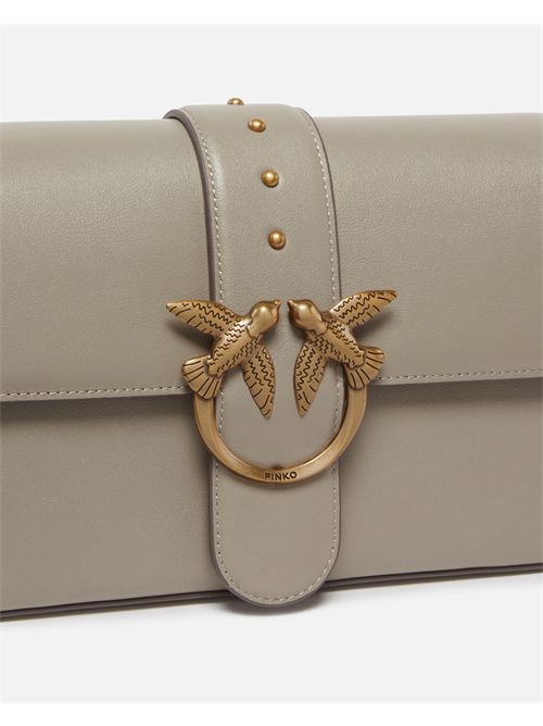 Borsa a spalla media Love Bag Slouchy in pelle PINKO | 104524A0QO/I68Q